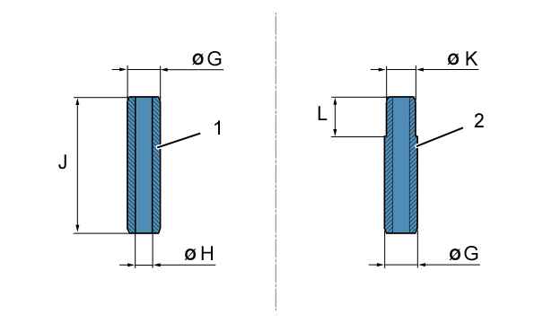 Характеристики : Седла и направляющие втулки клапанов 2.1. Размеры для обработки направляющих
