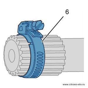 Приведение в соответствие с нормой : Приводные валы 2.1. Гофрированный защитный колпак со стороны колеса из термопластика