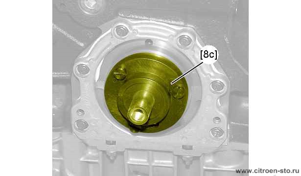 Демонтаж/монтаж : Динамические уплотнительные манжеты (двигатель et3j4) 4.2. Установка (уплотнение PTFE)